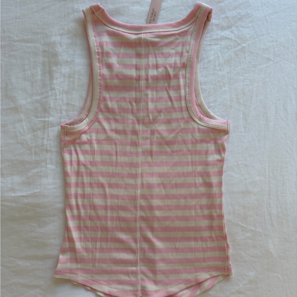 VS Iconic Rib Racerback Tank Top - Picture 2 of 6